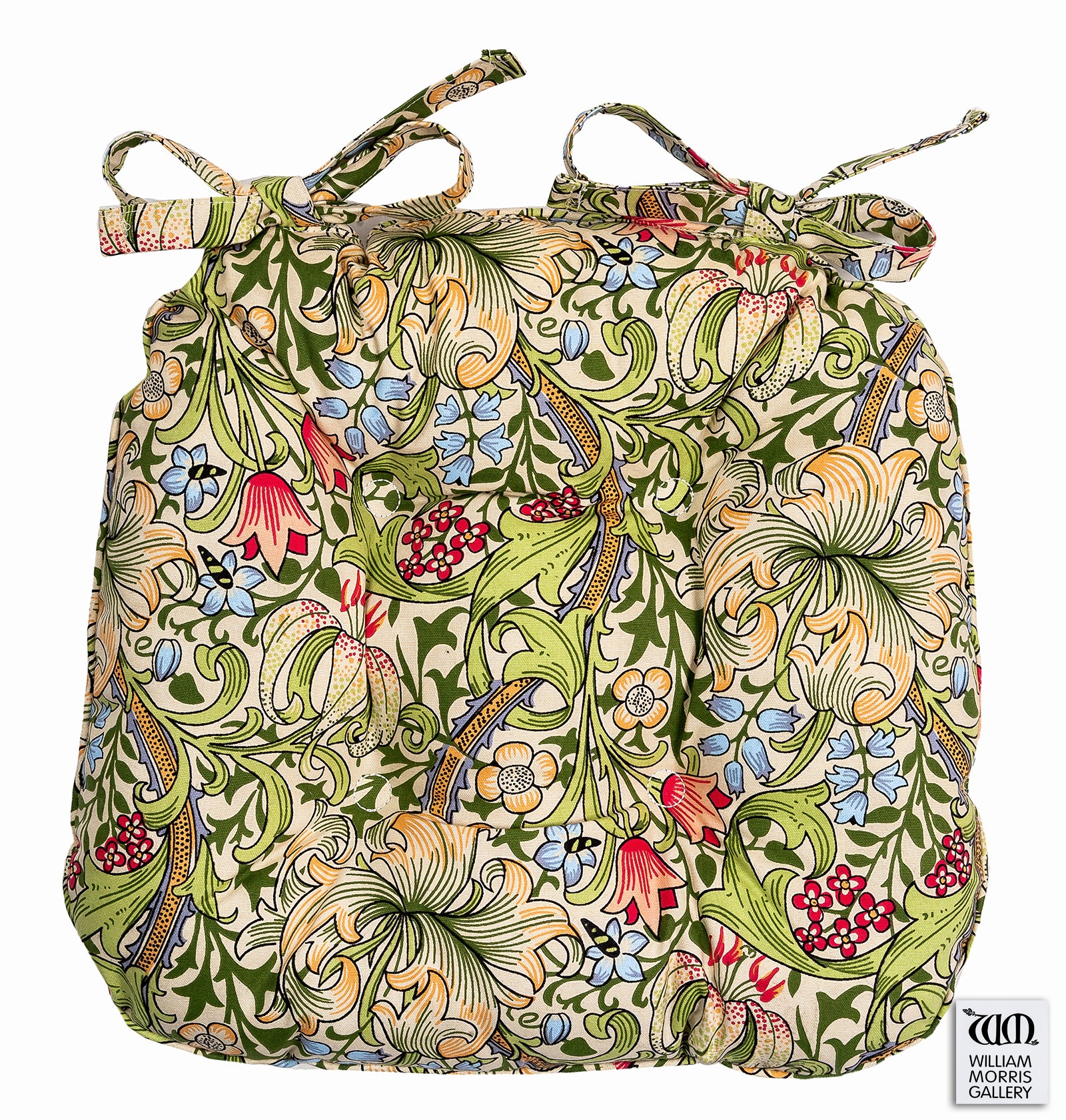Cotton seat pad - Golden Lily