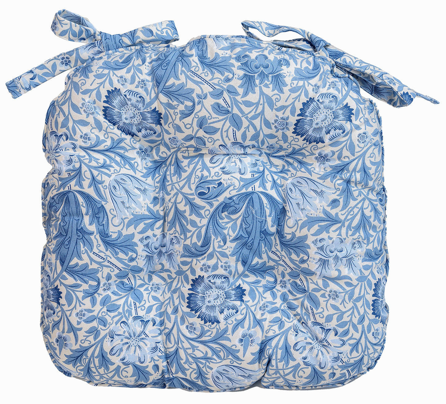 Cotton seat pad - compton blue