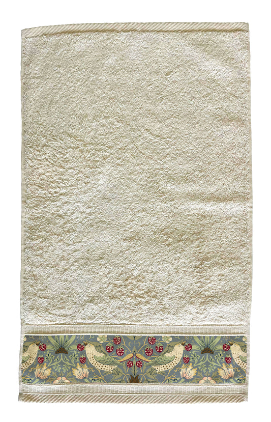 Guest hand towel - 40 x 60cm - Strawberry Thief blue