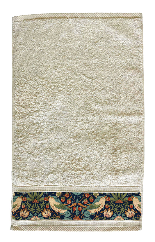 Guest hand towel - 40 x 60cm - Strawberry Thief Navy