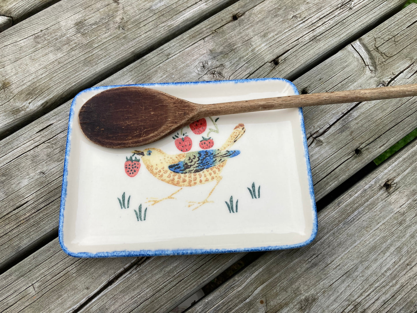 Strawberry Thief spoon rest