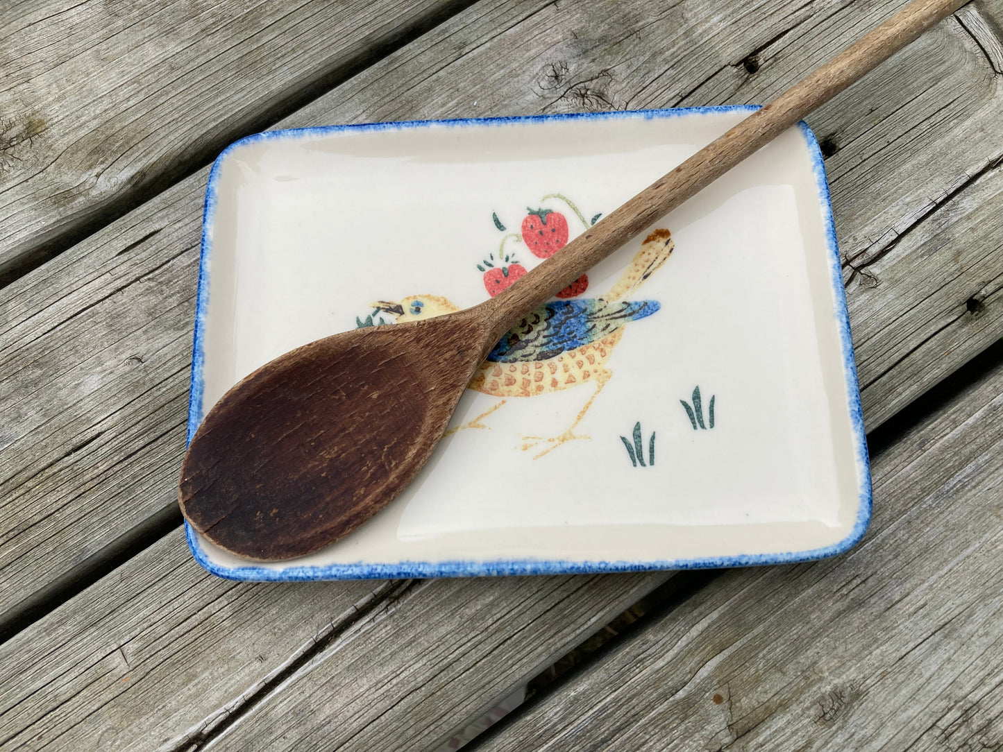 Strawberry Thief spoon rest