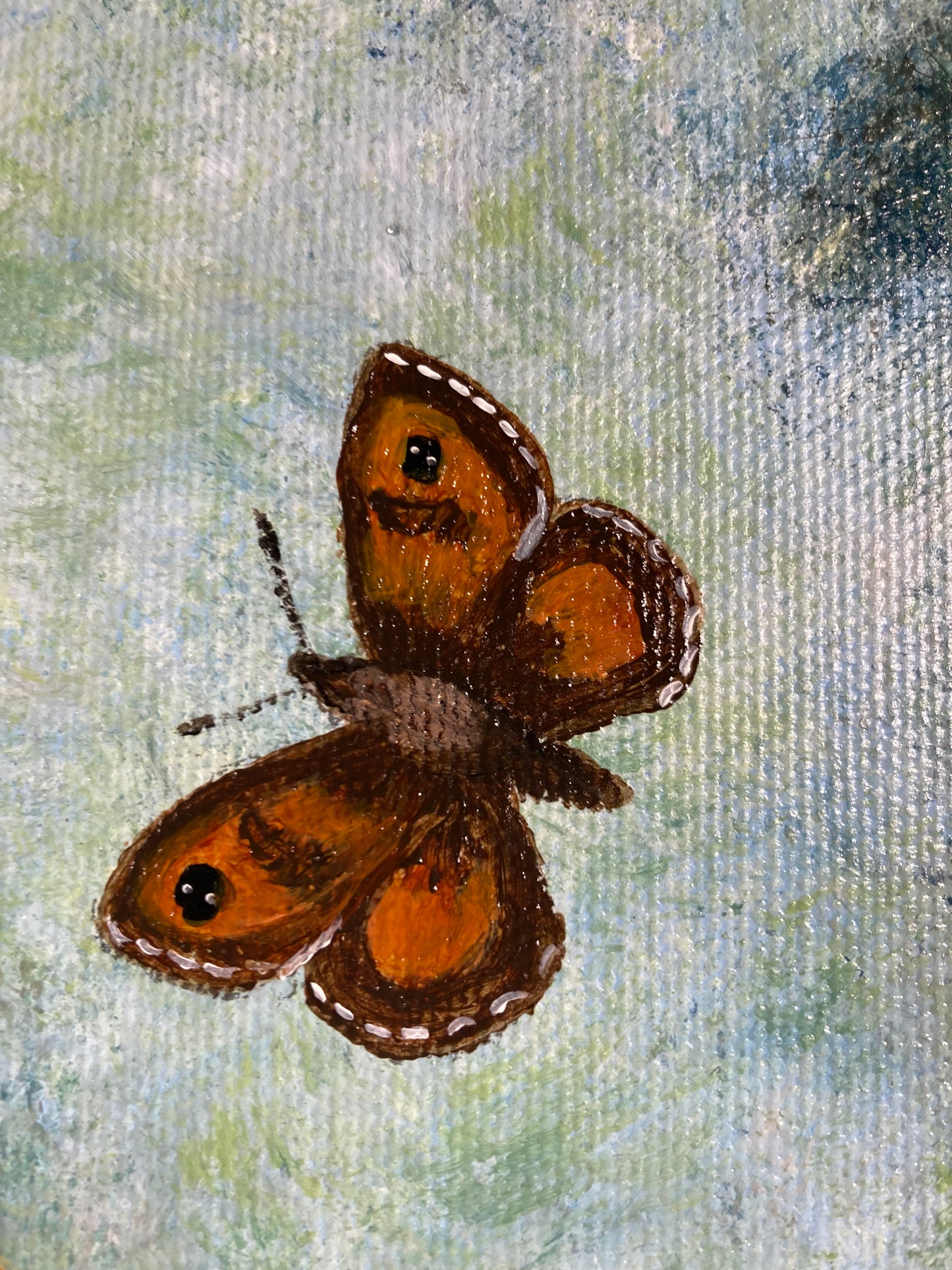 Local artist acrylic on canvas painting by Judy Higgins