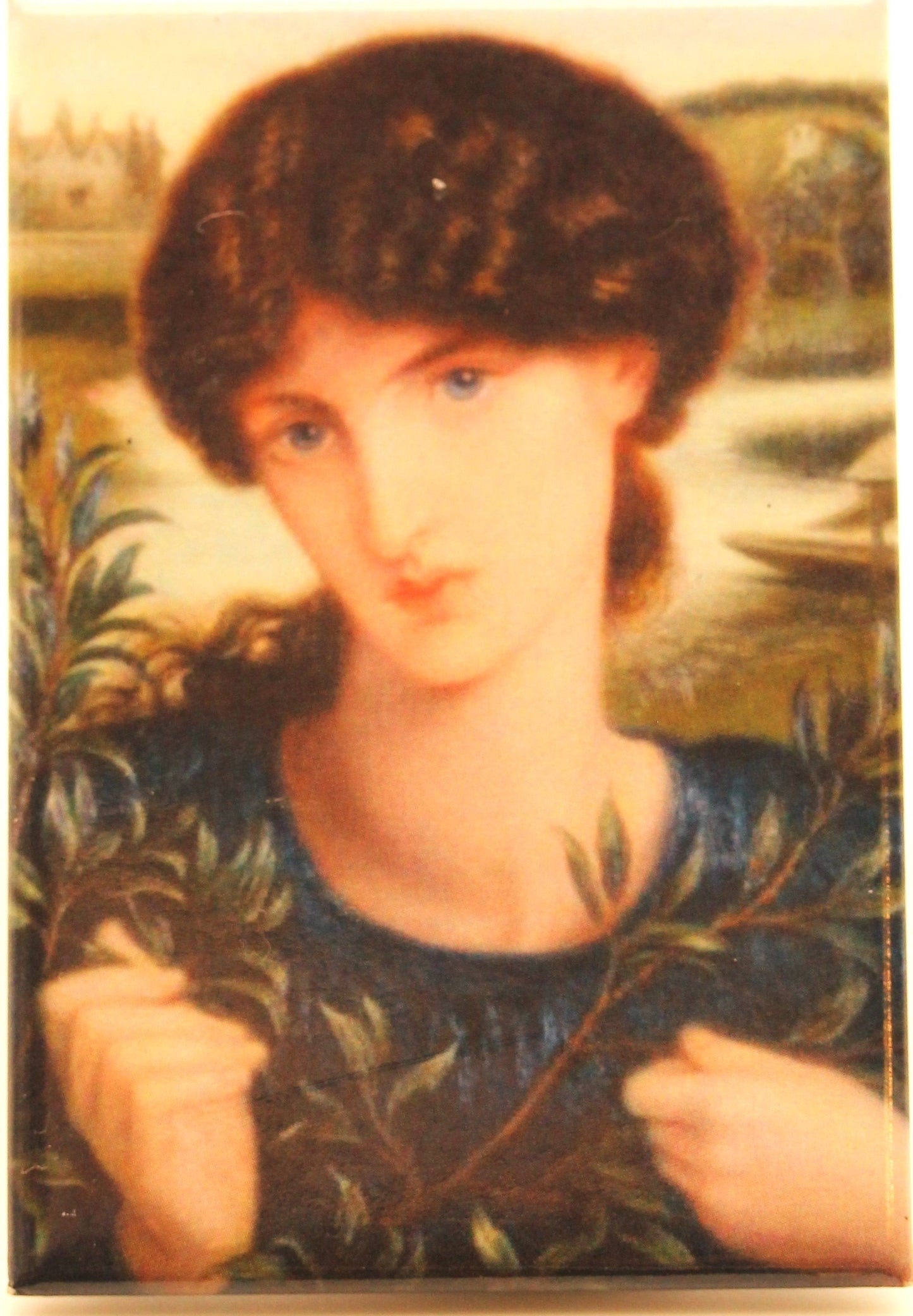 Water Willow fridge magnet