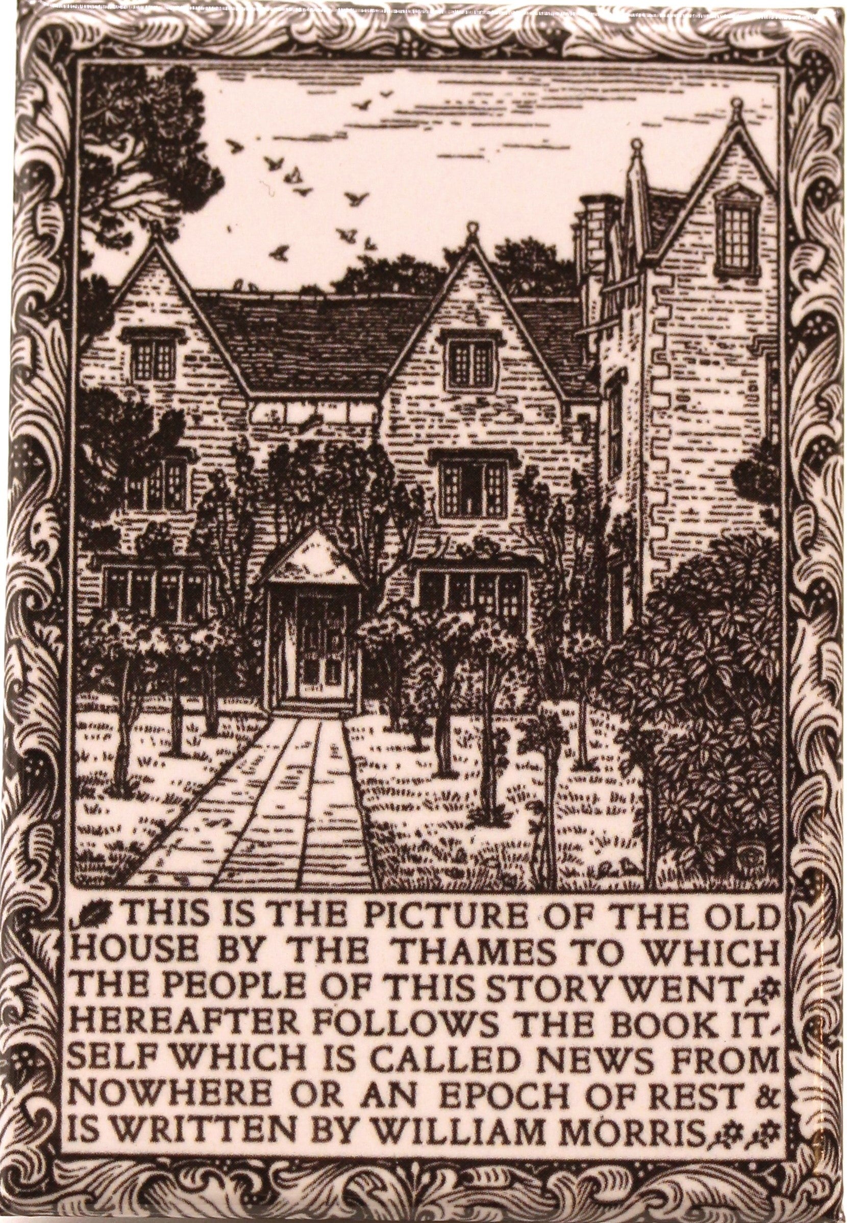 Frontispiece fridge magnet