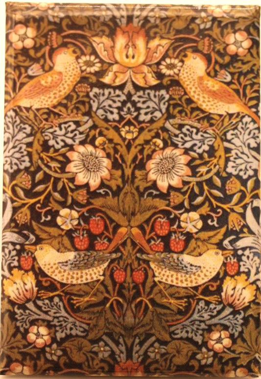 Strawberry Thief fridge magnet