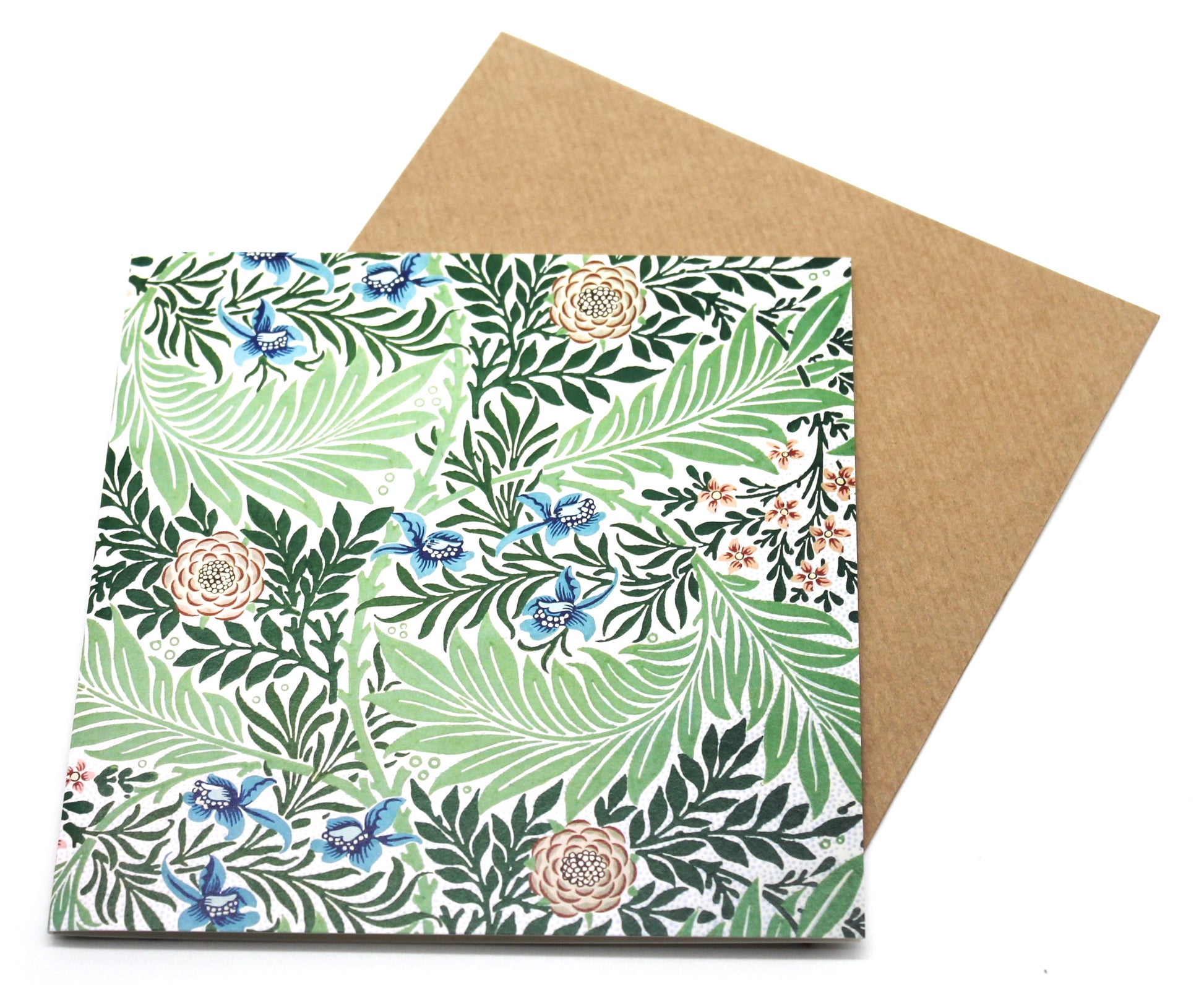 Larkspur greeting card