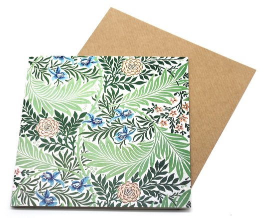 Larkspur greeting card