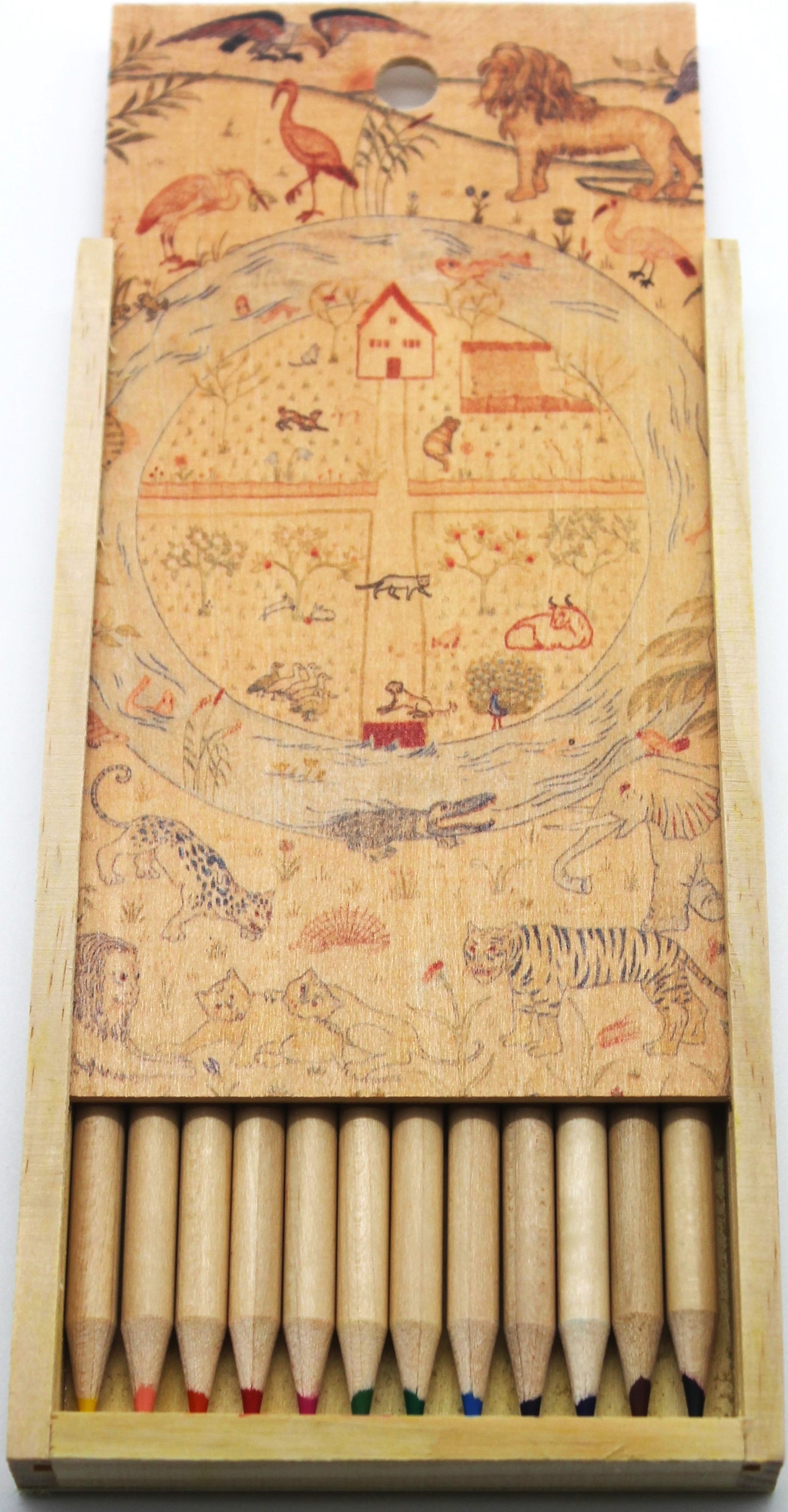 Set of 12 colouring pencils