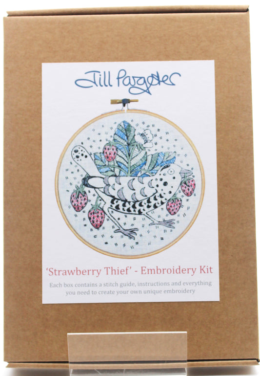 Embroidery kit - Strawberry Thief