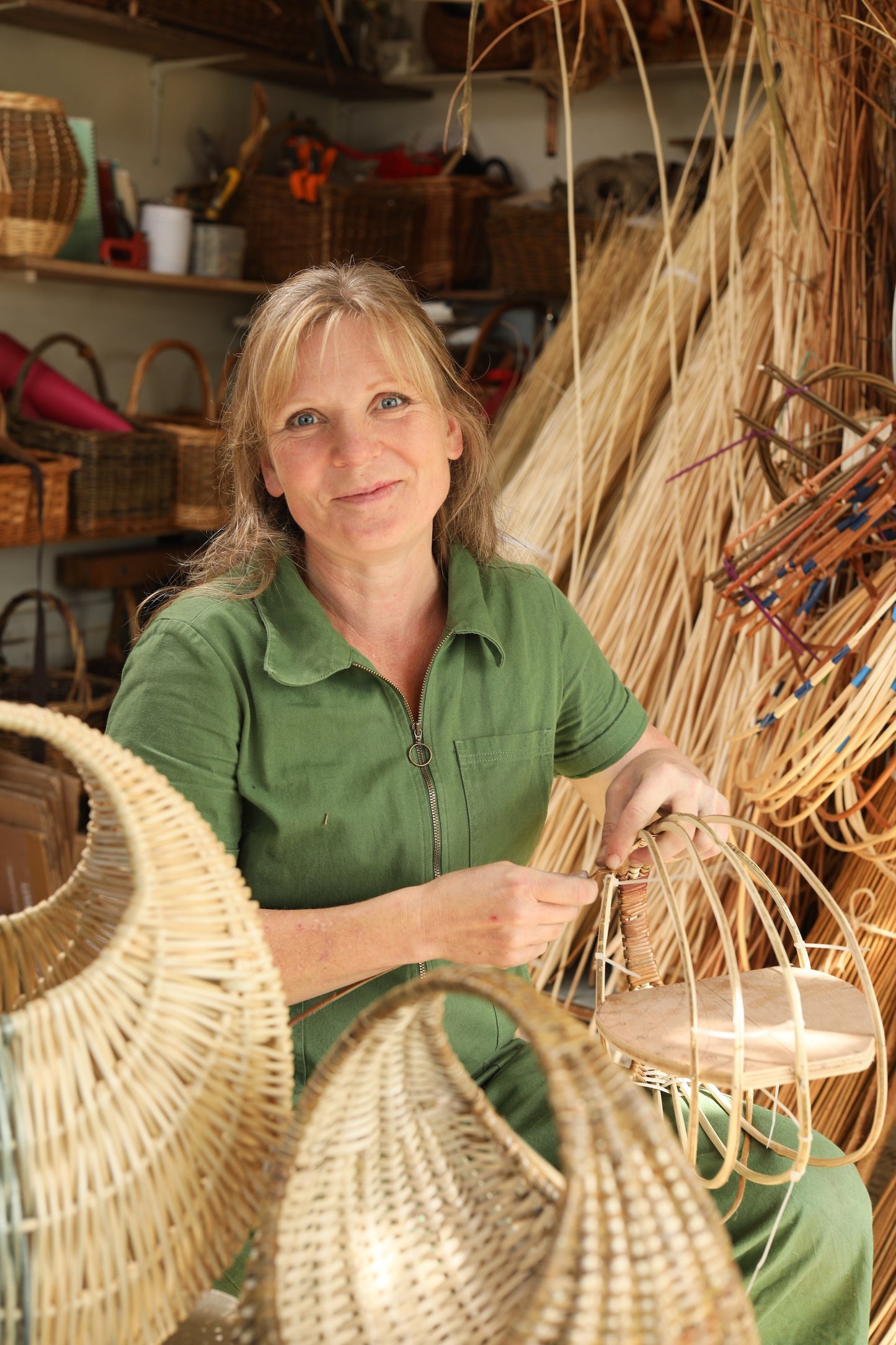 Flower Basket Weaving Workshop with Sarah Le Breton -Tuesday 7th October
