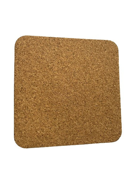 OS map of Kelmscott cork backed coaster