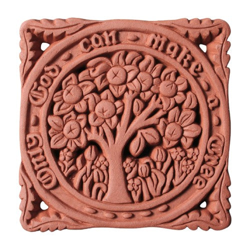 Terracotta tile - Orange Tree - weather proof