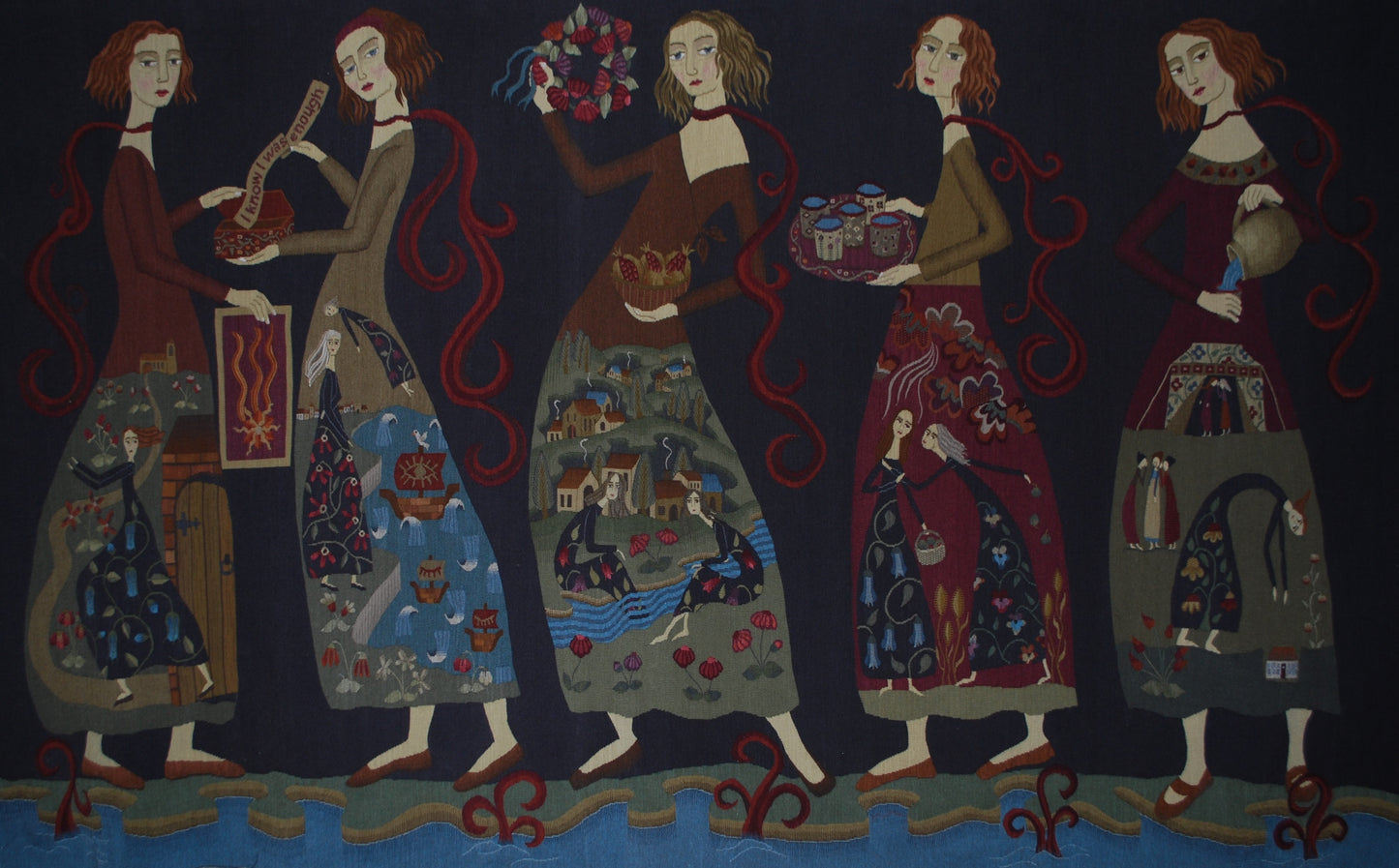 Specialist tapestry tour with Kelmscott Manor's curator and tapestry artist Chrissie Freeth - Tuesday 4th August 10:30-16:00