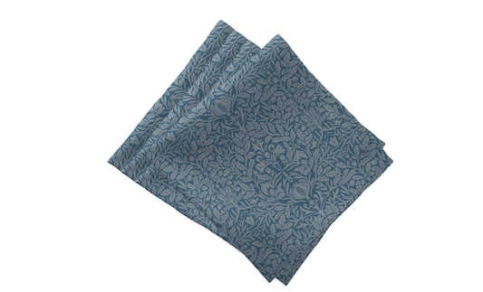 Cotton napkin  pack of 4 - Acorn blue