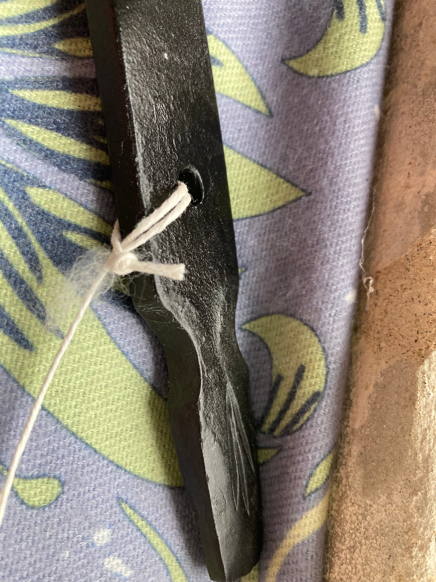 Blacksmith made hanging bracket