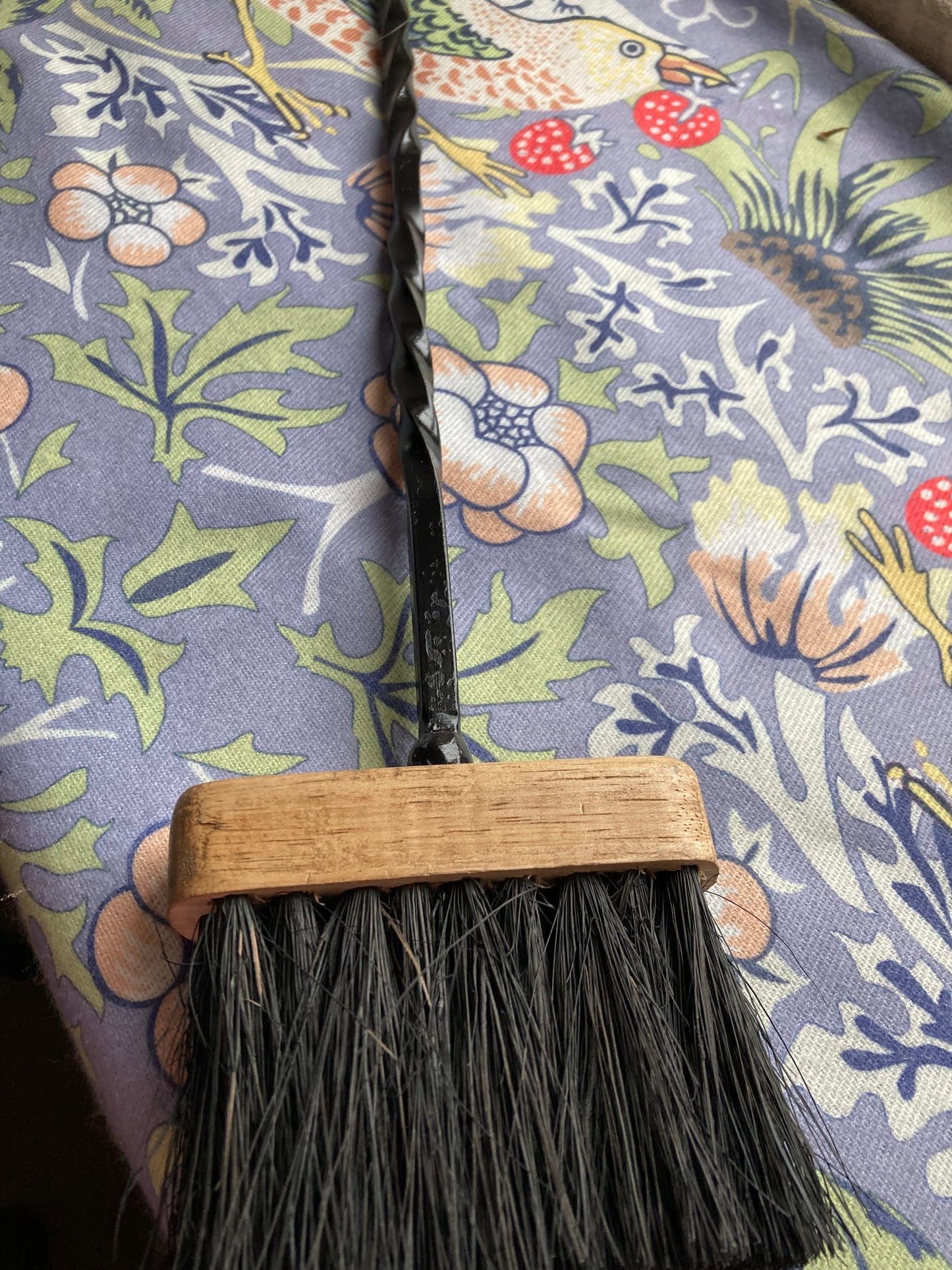 Blacksmith made fireside set