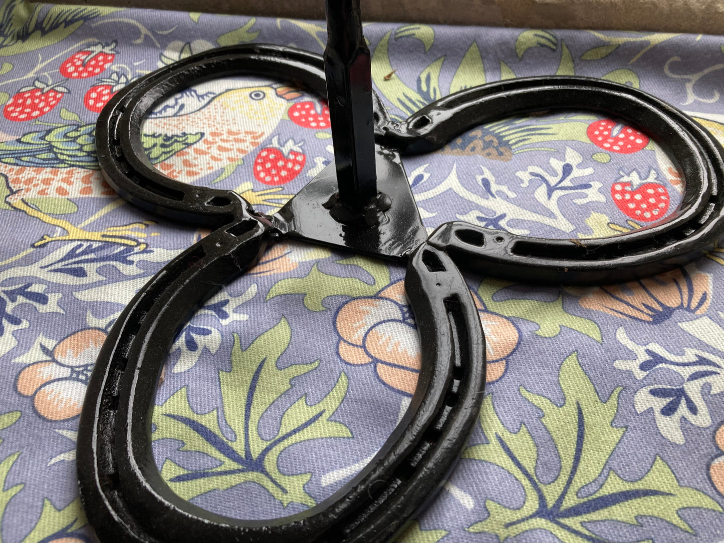 Blacksmith made fireside set