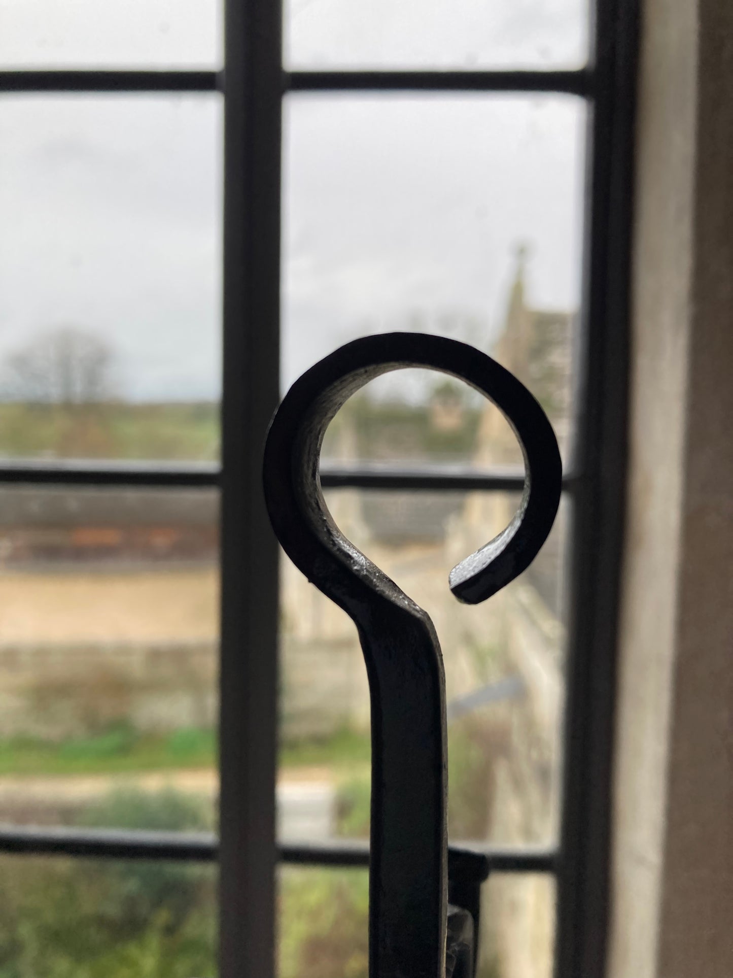 Blacksmith made fireside set