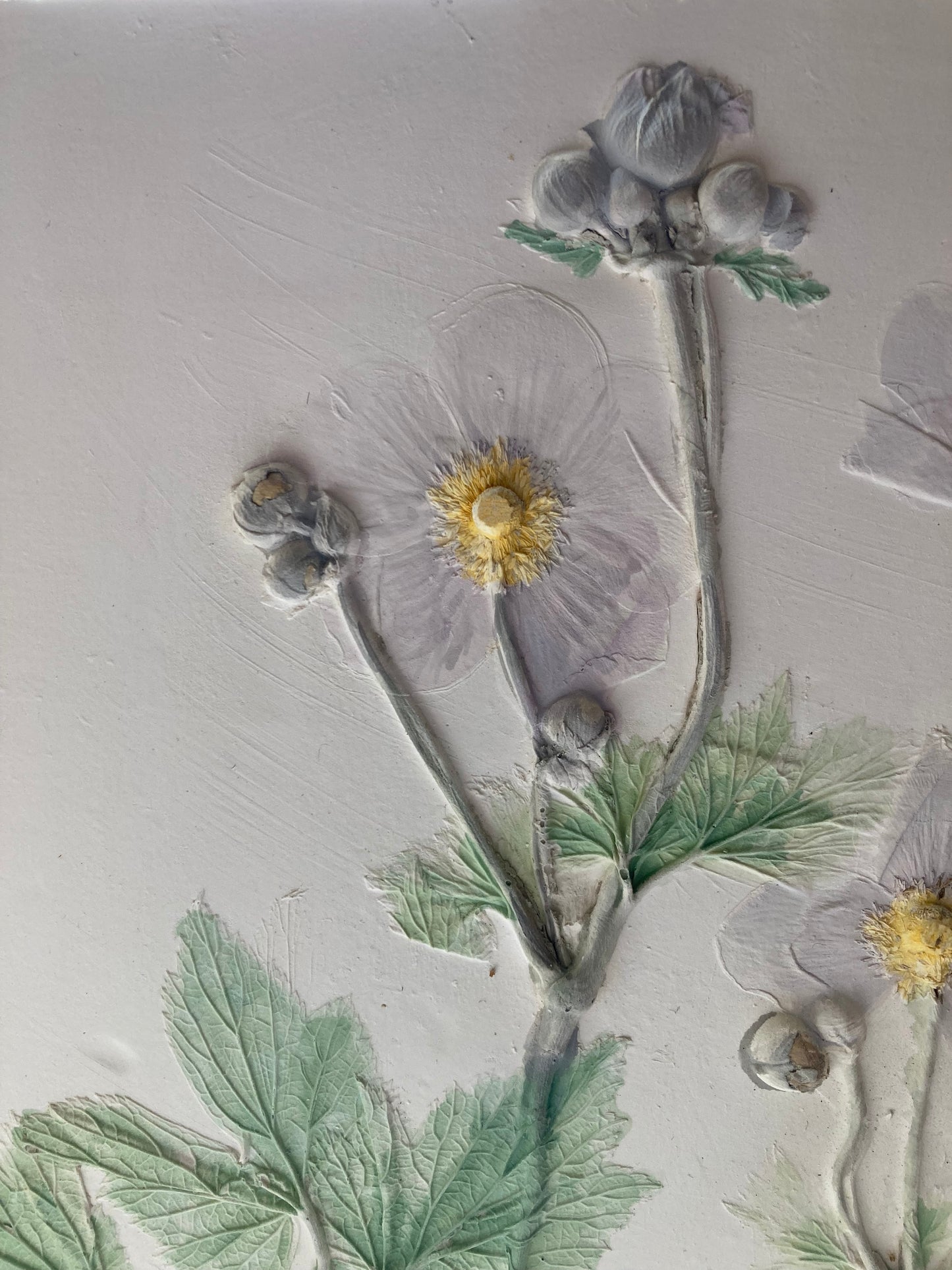 Handmade ceramic plaque