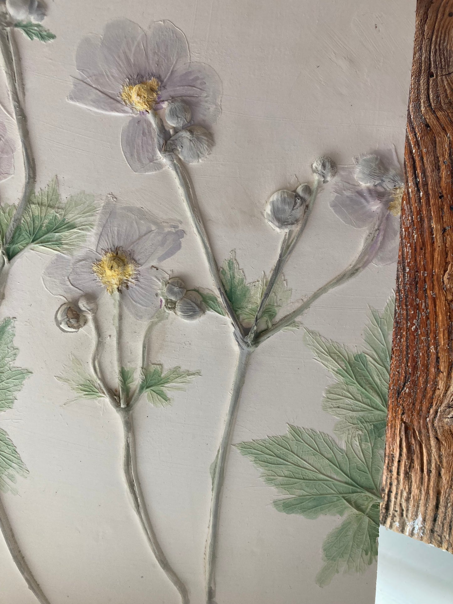 Handmade ceramic plaque