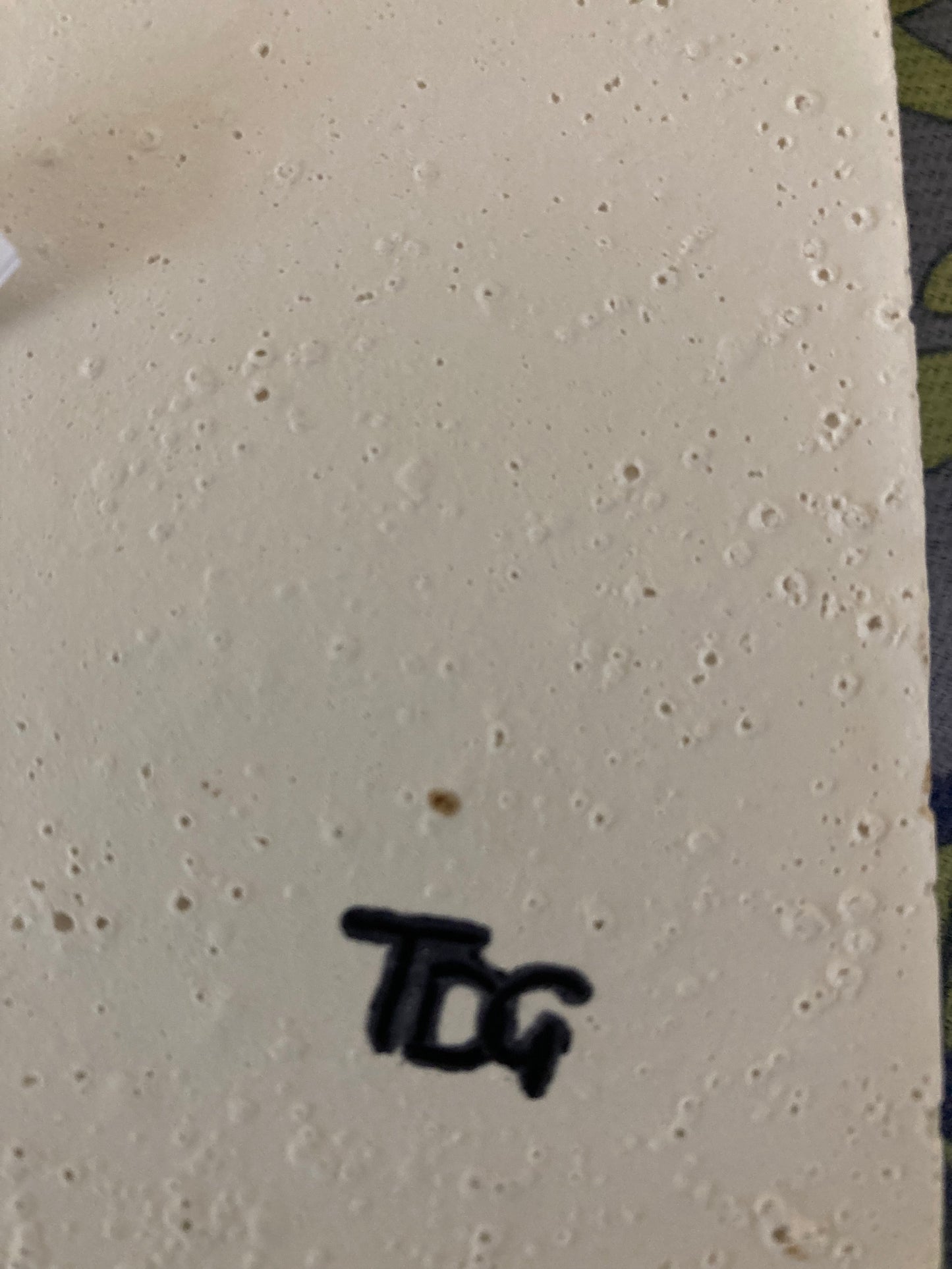 Handmade ceramic plaque