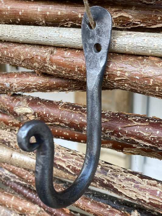 Blacksmith made coat hook