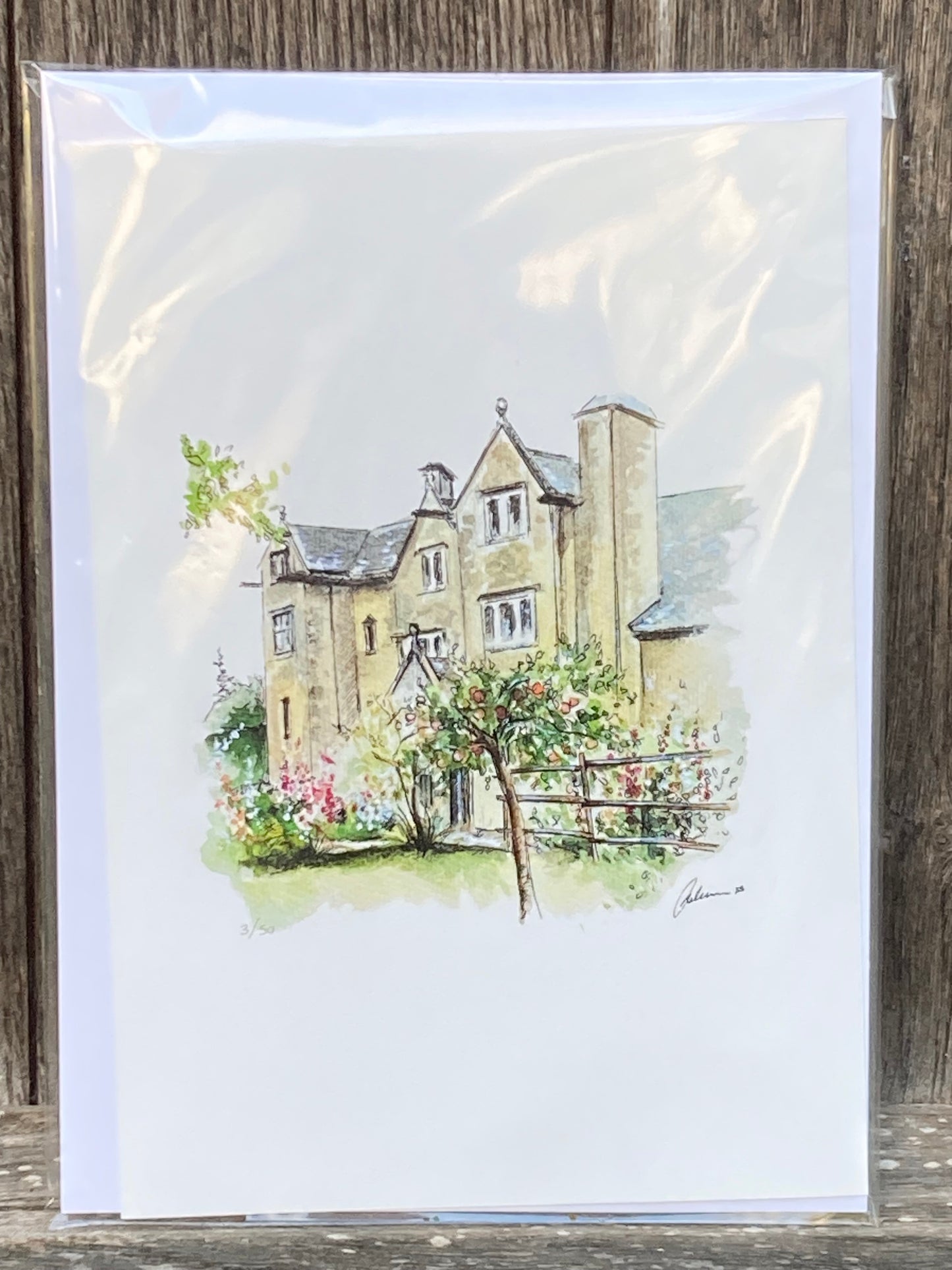 Exclusive limited edition (50 prints) from local artist Becky Carpenter