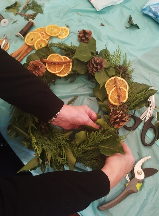 Christmas Wreathmaking - 2nd December 2026 - 10:00 to 12:30