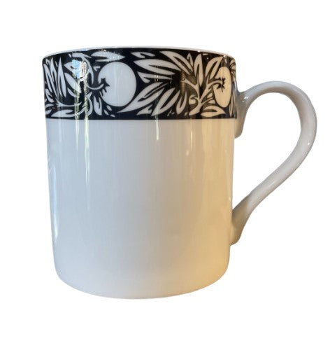 Black & White bone china mug